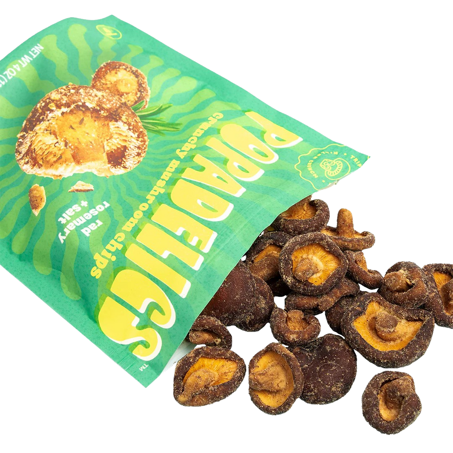 Rad Rosemary & Salt Crunchy Mushroom Chips