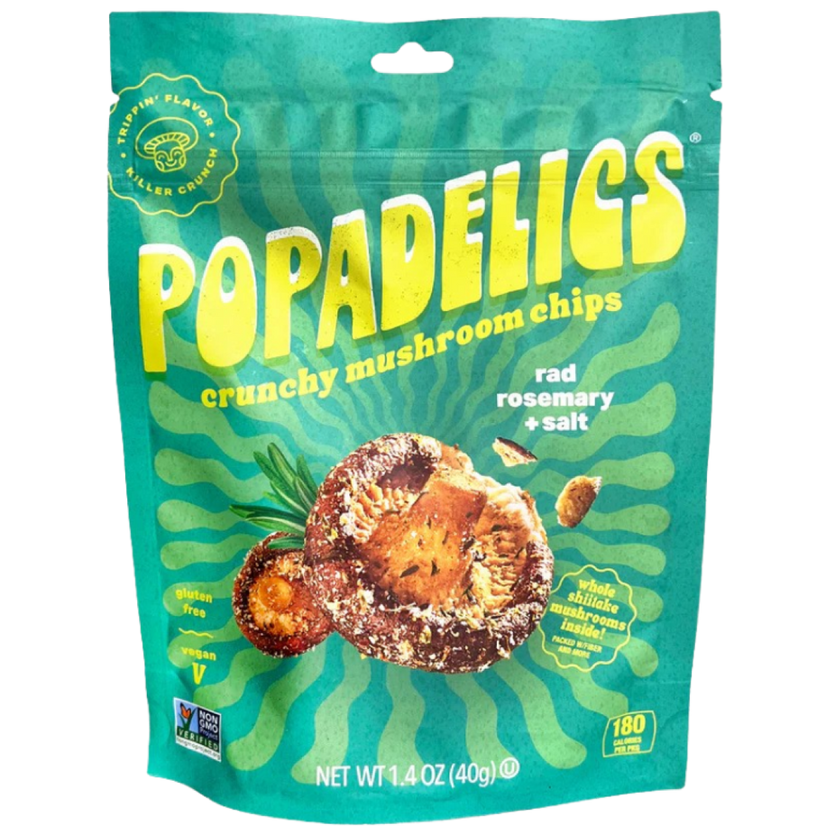 Rad Rosemary & Salt Crunchy Mushroom Chips