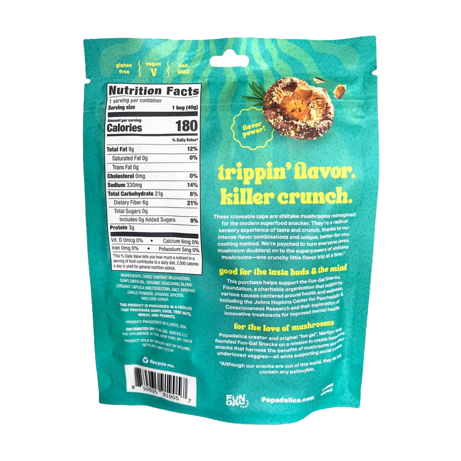 Rad Rosemary & Salt Crunchy Mushroom Chips (6 CT)