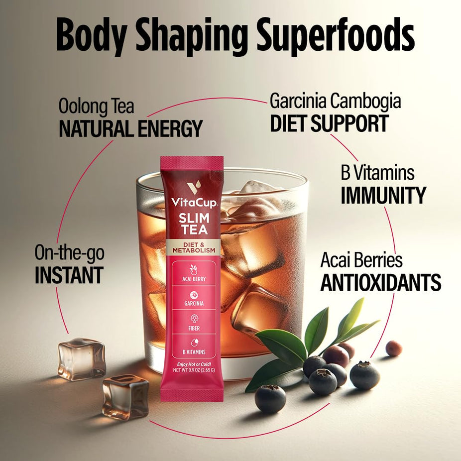 Slim Tea Oolong Tea Sticks (10 Sticks)