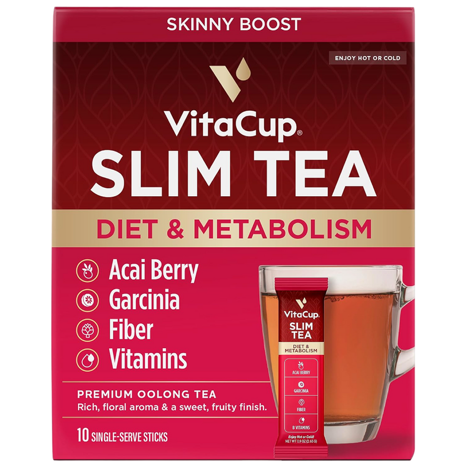 Slim Tea Oolong Tea Sticks (10 Sticks)