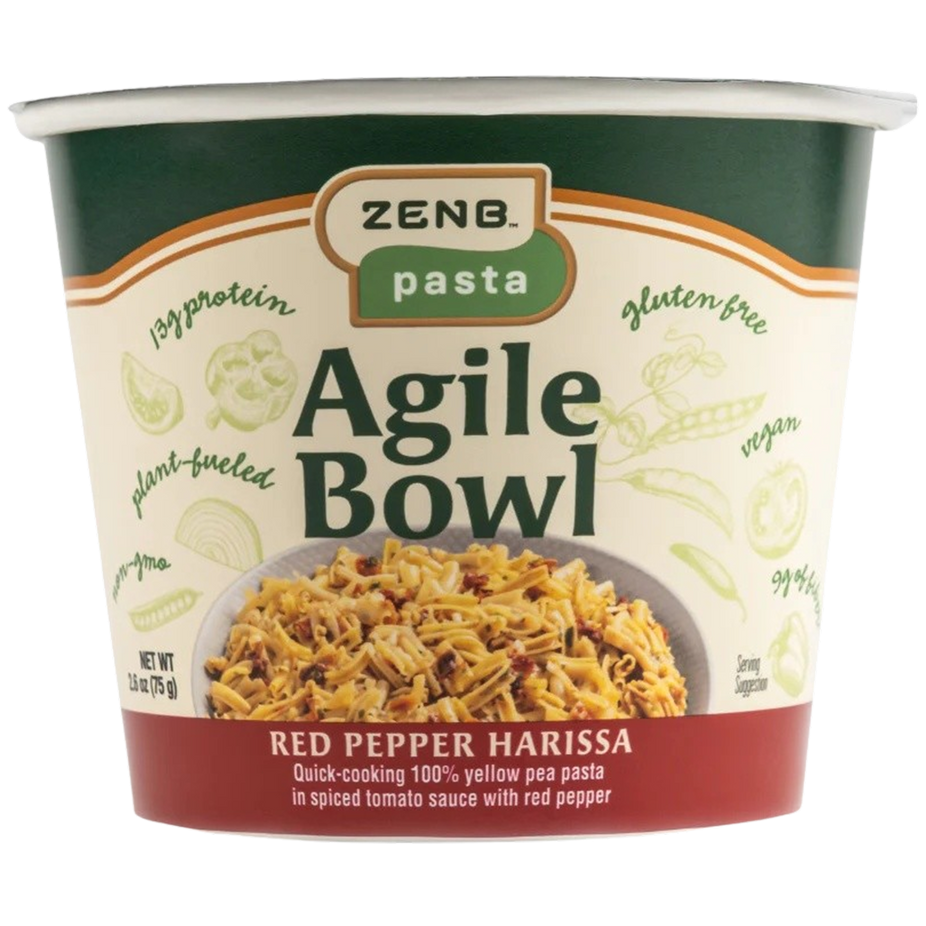 Red Pepper Harissa Pasta Agile Bowl