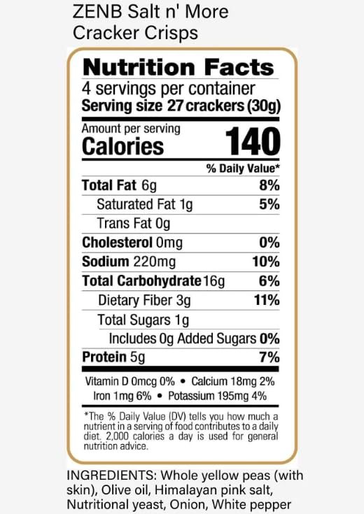 Cracker Crisps - Salt N