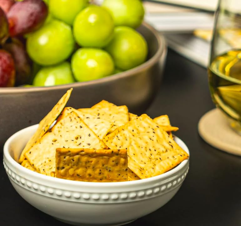 Cracker Crisps - Rosemary N' Chia