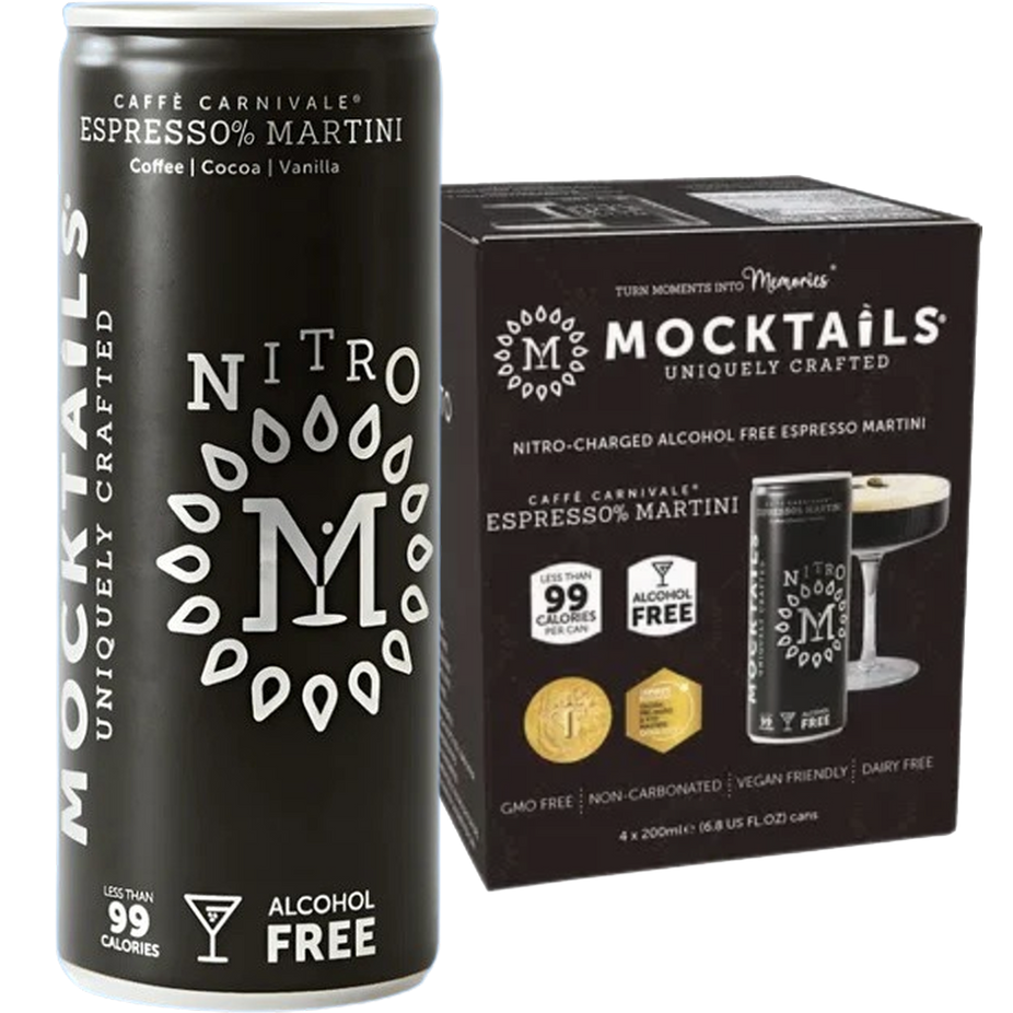 Nitro Espresso Martini Non-Alcohol Mocktail (4 Pack)