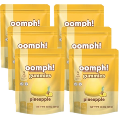 Low-Calorie Gummies - Pineapple (6 Pack)