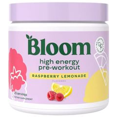 Raspberry Lemonade High-Energy Pre-Workout Supplement Powder
