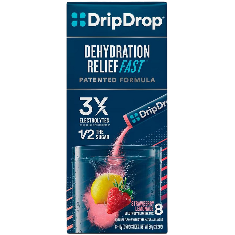 Dehydration Relief Fast Electrolyte Drink Mix - Strawberry Lemonade