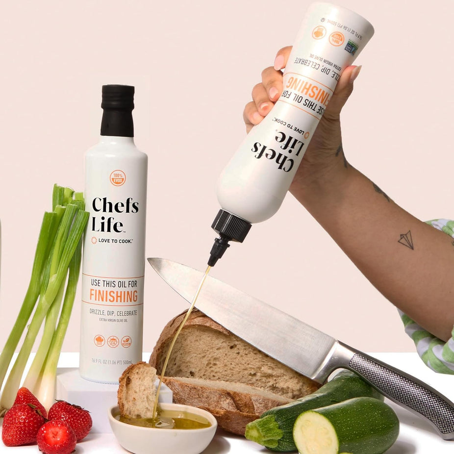 Organic Finishing 100% Extra Virgin Olive Oil Squeezable