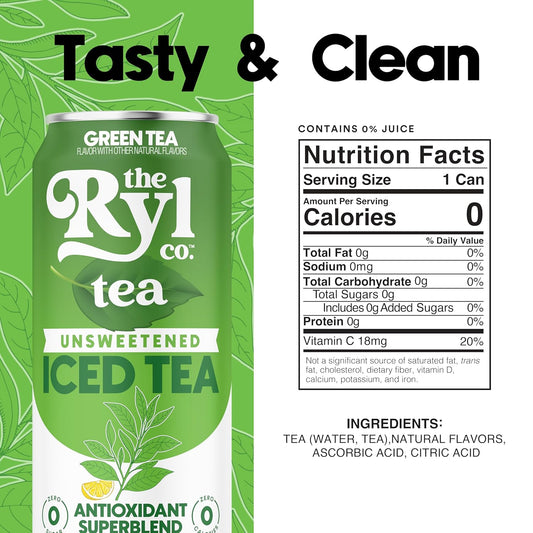 Unsweetened Green RTD Tea