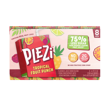 Tropical Punch Flavored Juice Drink (8 Pack)