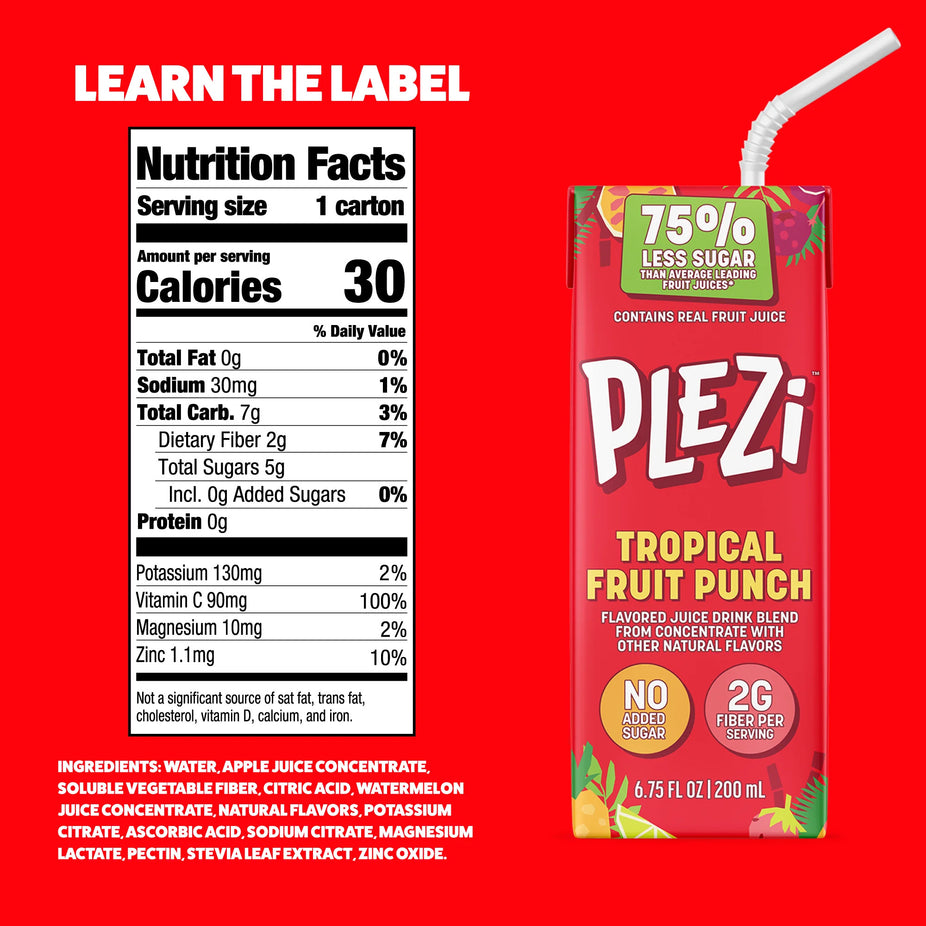 Tropical Punch Flavored Juice Drink (8 Pack)