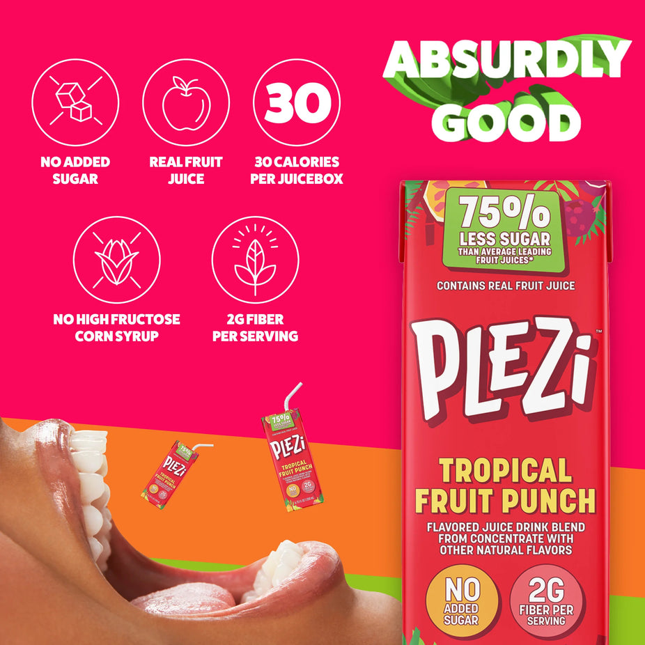 Tropical Punch Flavored Juice Drink (8 Pack)