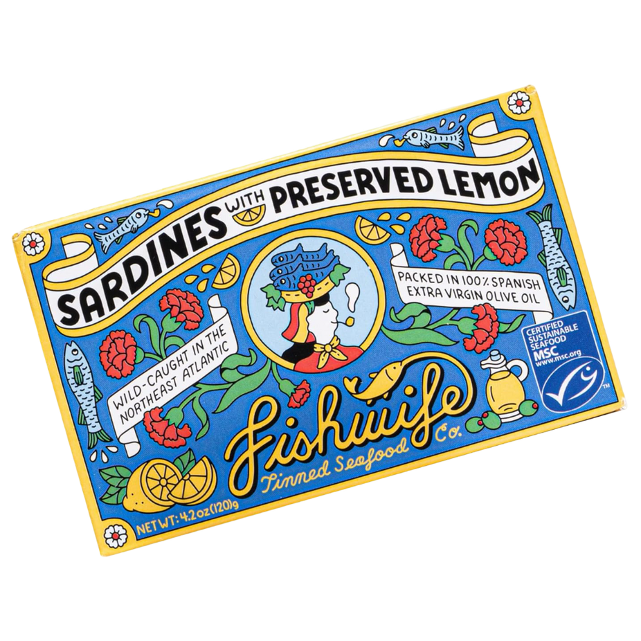 Sardines With Preserved Lemon