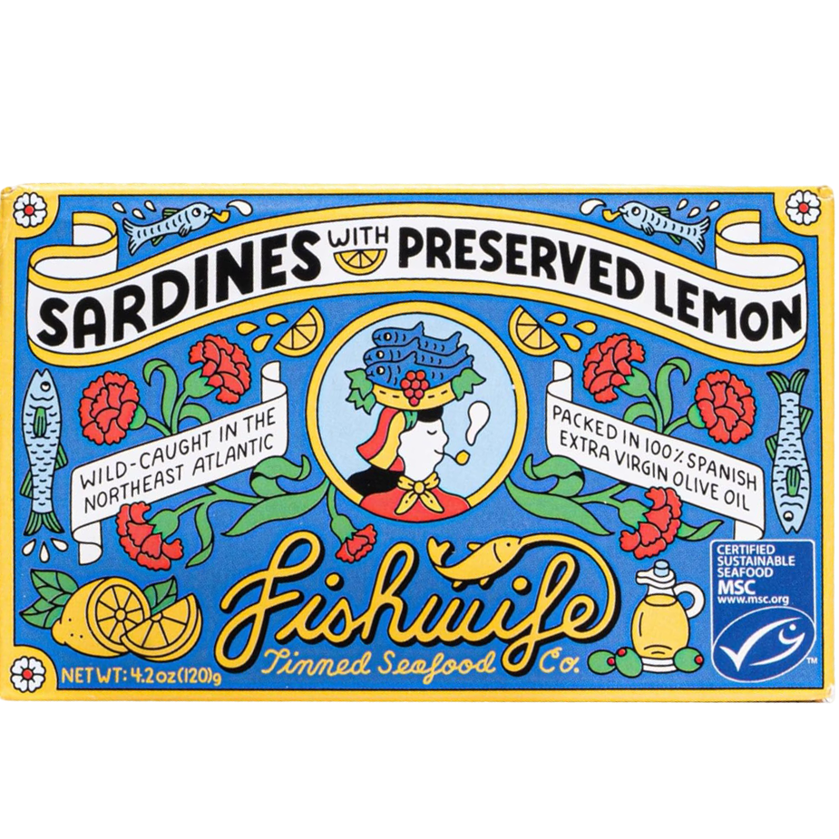 Sardines With Preserved Lemon