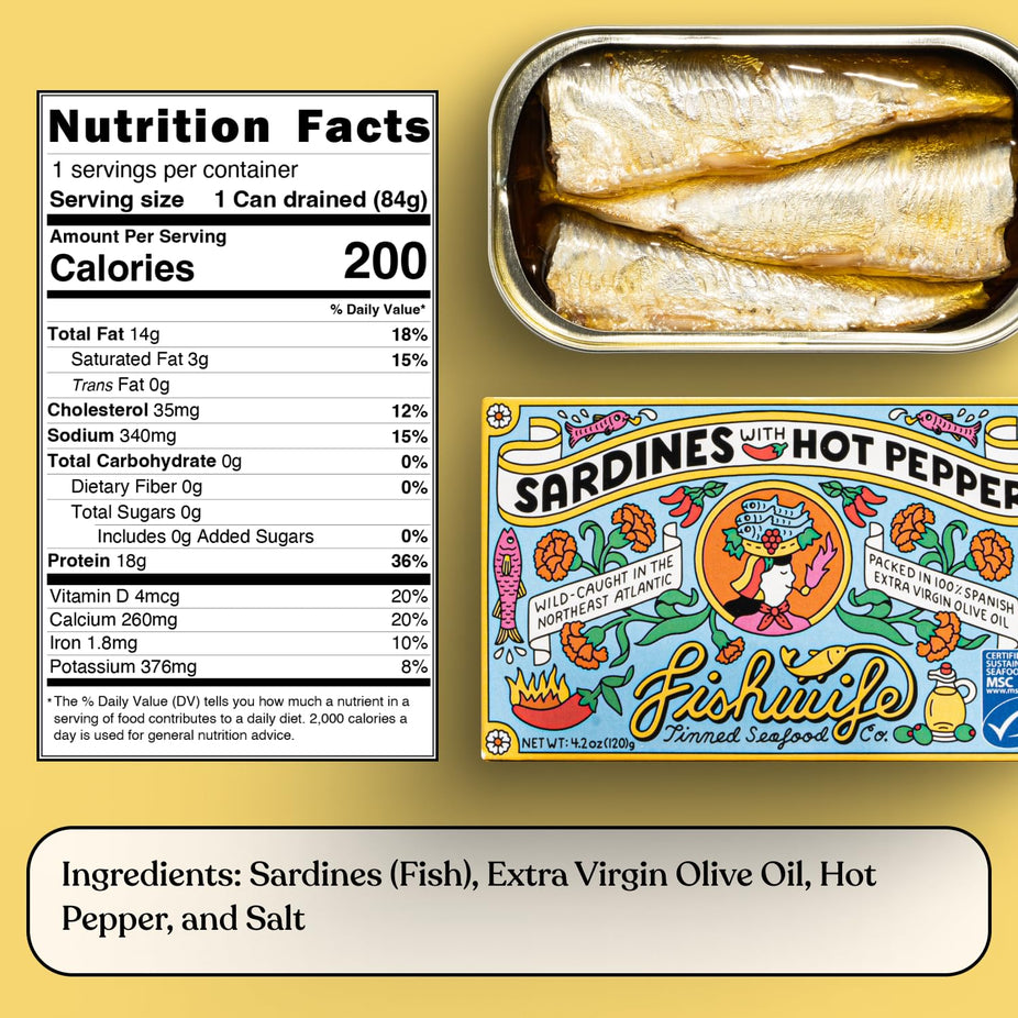 Sardines With Hot Pepper