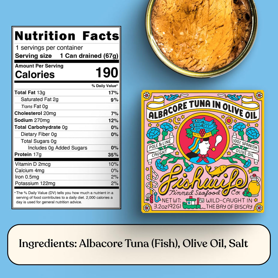 Fishwife Fishwife Albacore Tuna In Olive Oil Martie Fishwife Fishwife Albacore Tuna In Olive Oil Martie