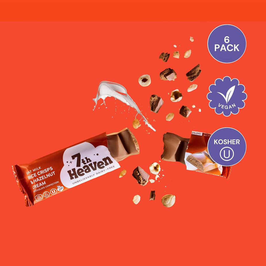 Oat Milk Hazelnut Rice Crisp Bar