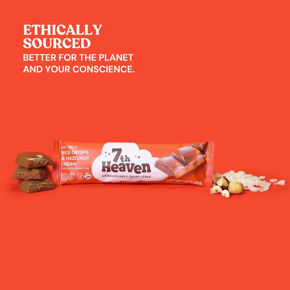 Oat Milk Hazelnut Rice Crisp Bar