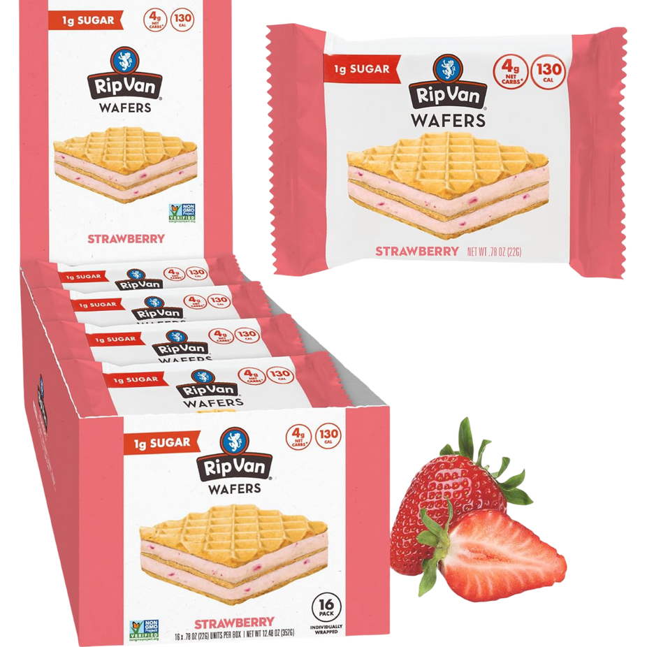 Wafer Strawberry (16 CT)