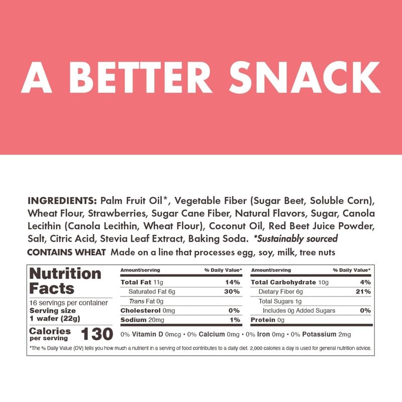 Wafer Strawberry (16 CT)