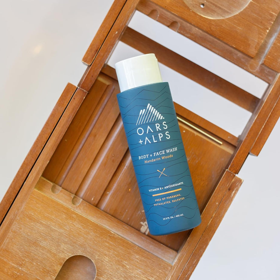 Luxury Body & Face Wash For Men - Mandarin Woods (2 Pack)