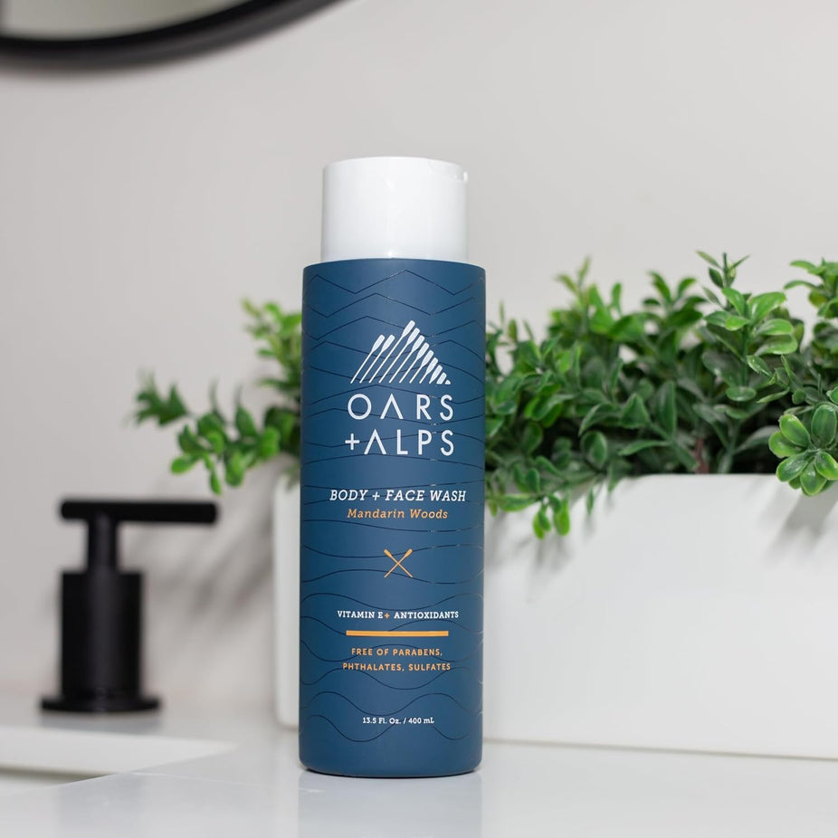 Luxury Body & Face Wash For Men - Mandarin Woods (2 Pack)