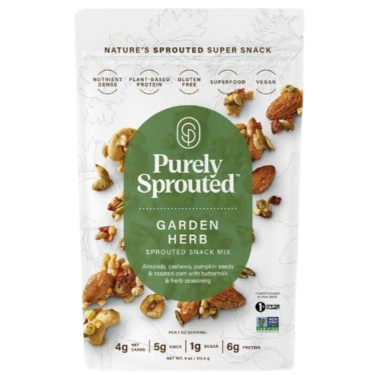 Garden Herb Sprouted Snack Mix