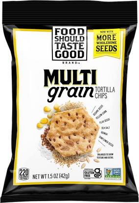 Tortilla Chips Multigrain Gluten Free Snack Bag