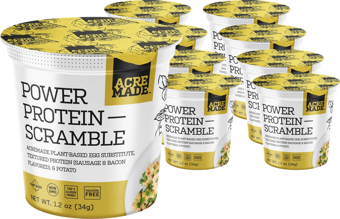 Power Protein Scramble Cup (8 Pack)