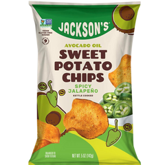 Avocado Oil Spicy Jalapeno Sweet Potato Chips