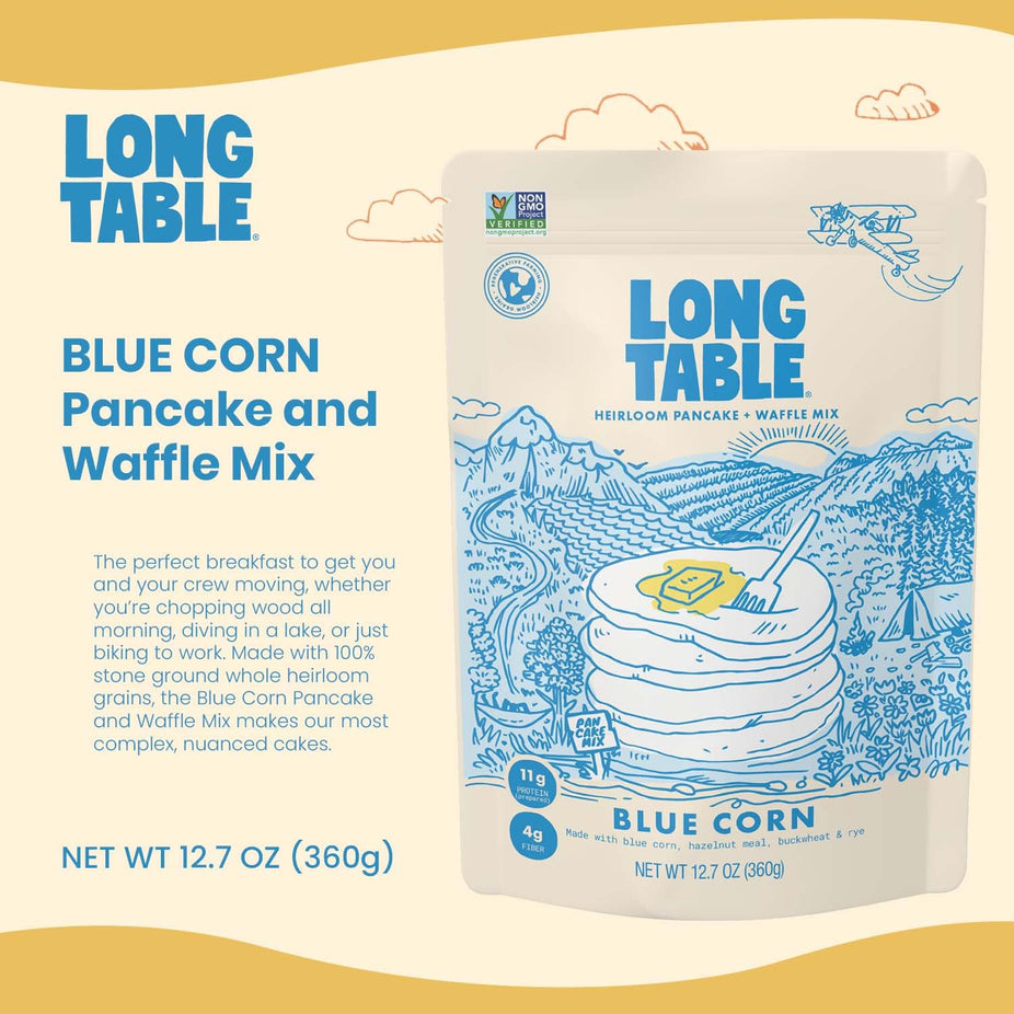 Blue Corn Pancake and Waffle Mix
