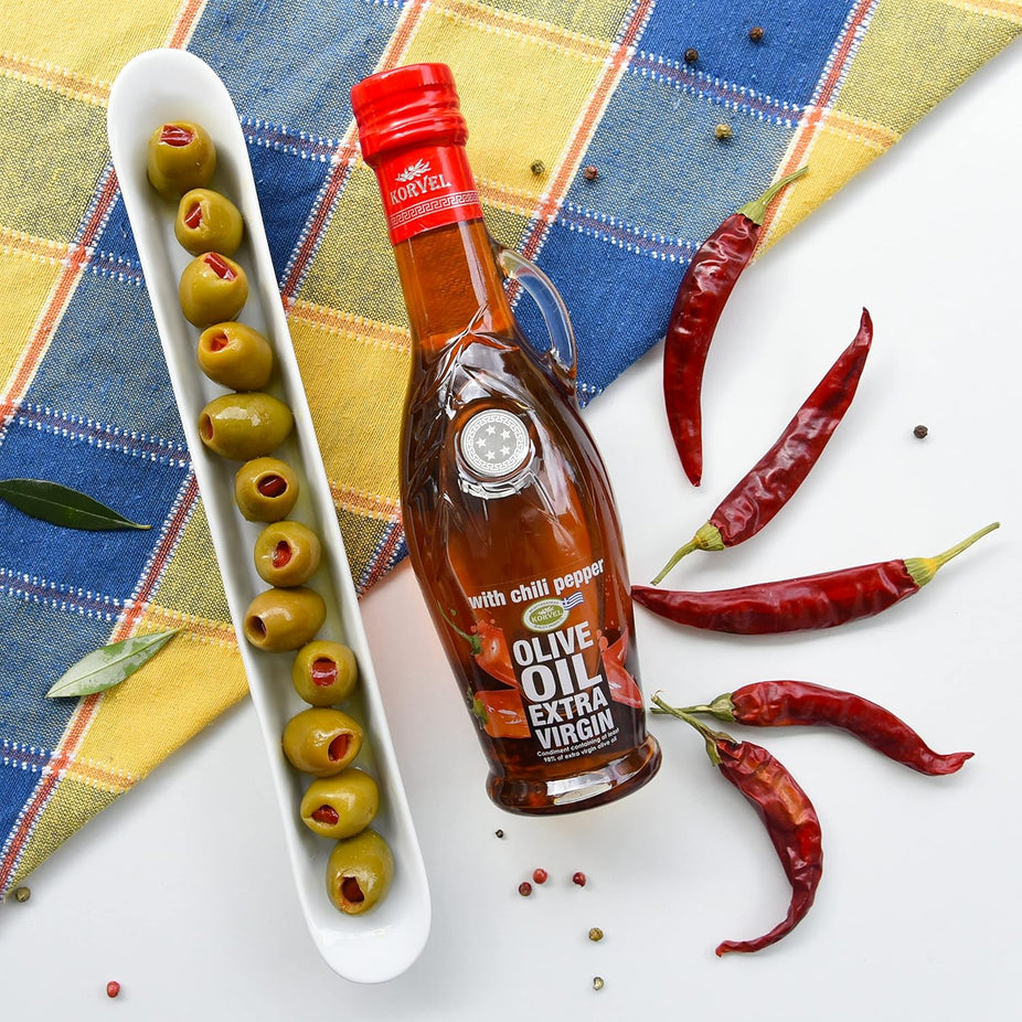 Chili Pepper Infused Olive Oil
