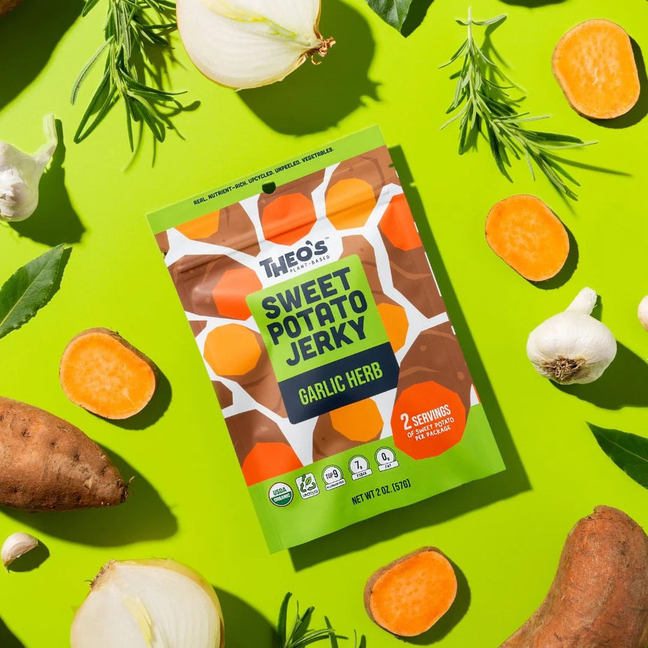Organic Garlic Herb Sweet Potato Jerky
