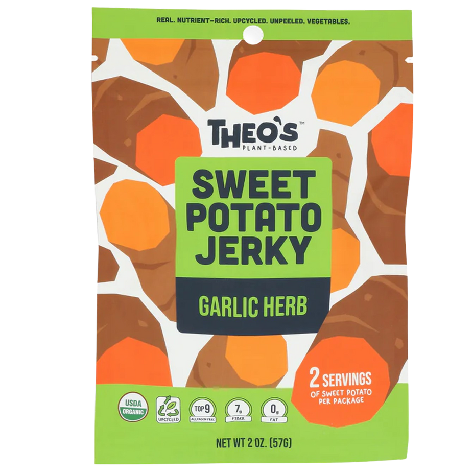 Organic Garlic Herb Sweet Potato Jerky