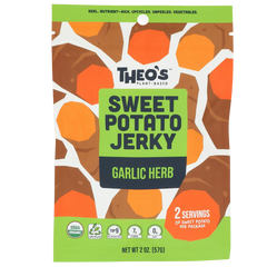 Organic Garlic Herb Sweet Potato Jerky