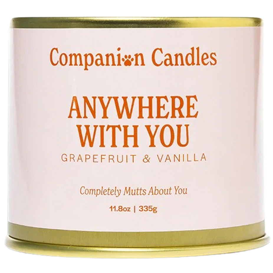 Anywhere with You Grapefruit and Vanilla Candle