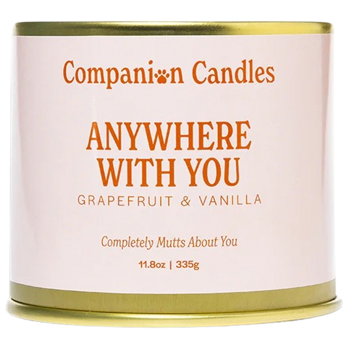 Anywhere with You Grapefruit and Vanilla Candle