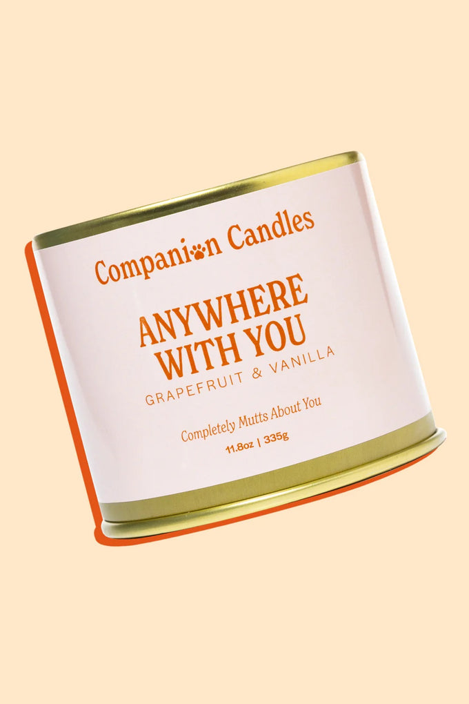 Anywhere with You Grapefruit and Vanilla Candle