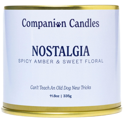 Nostalgia Spicy Amber and Sweet Floral Candle