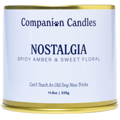 Nostalgia Spicy Amber and Sweet Floral Candle
