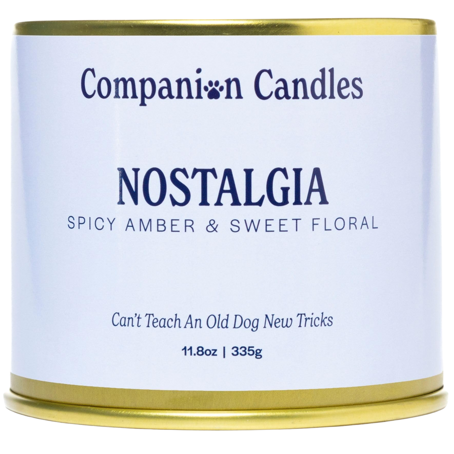 Nostalgia Spicy Amber and Sweet Floral Candle