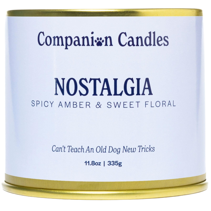 Nostalgia Spicy Amber and Sweet Floral Candle