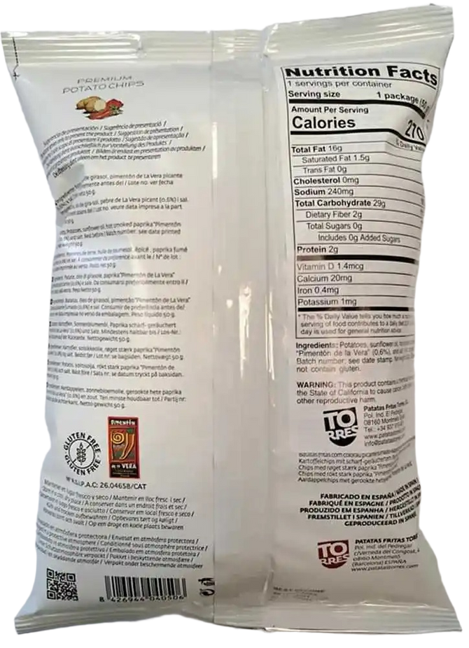 Potato Chips Smoked Paprika