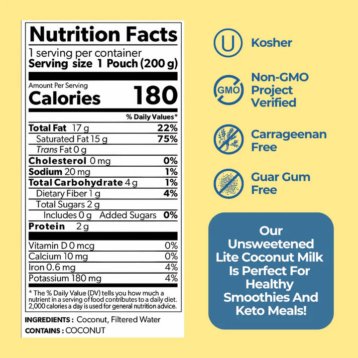 Coconut Milk Lite Pouch