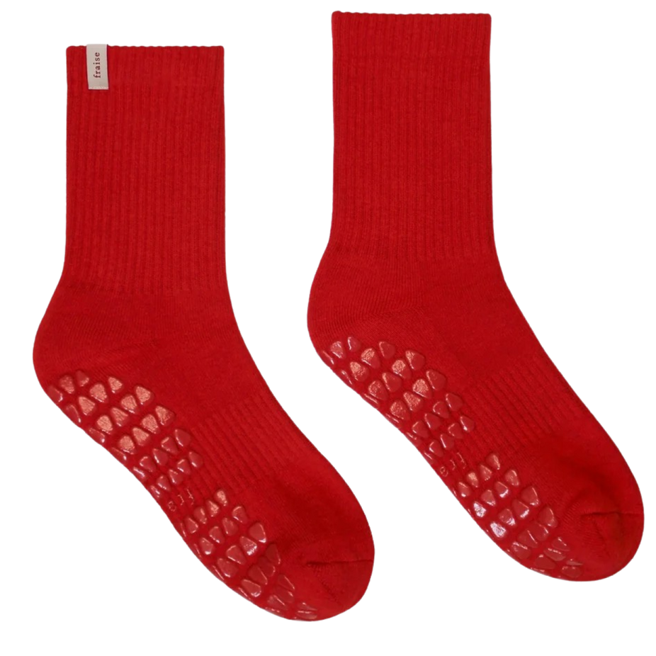 Premier Classic Crew Sock - Red