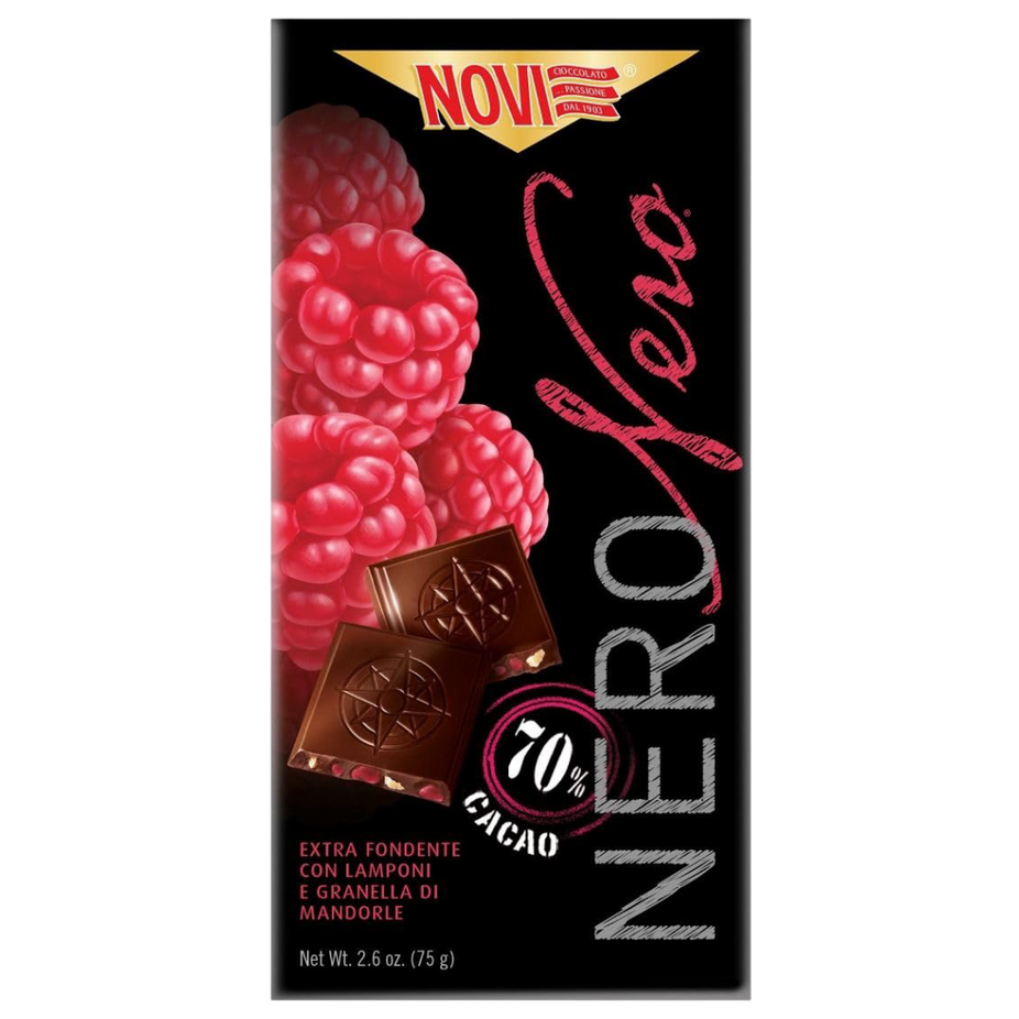 Nero Raspberry Almond Dark Chocolate Bar