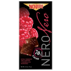 Nero Raspberry Almond Dark Chocolate Bar