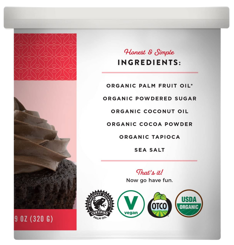 Organic Chocolate Frosting