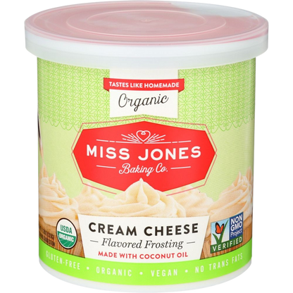 Organic Non-Dairy Cream Cheese Frosting